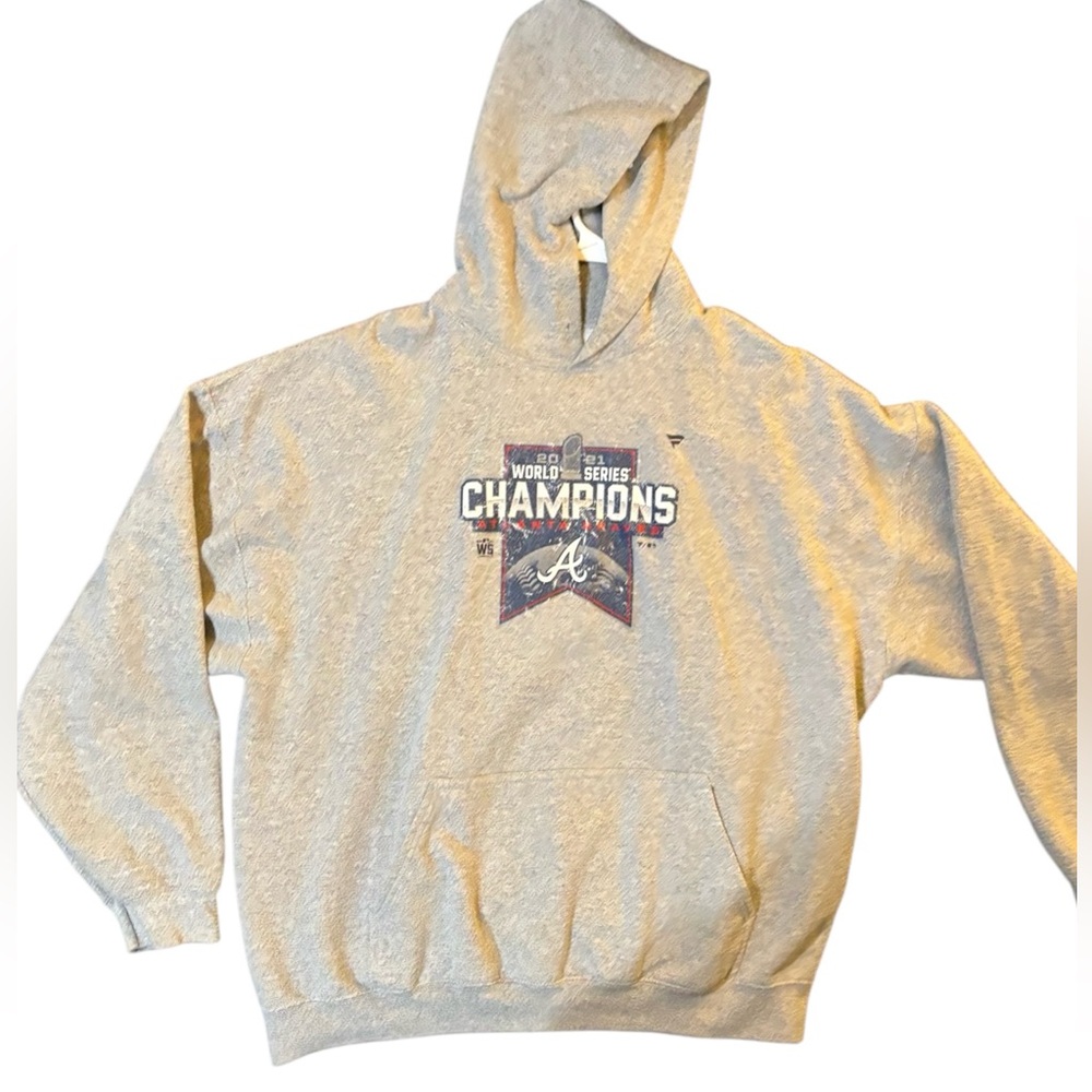 Gray World Series Champions Hoodie